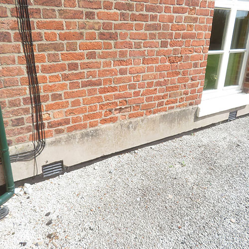 rising damp surveys - chartered surveyors in Cheshire, Staffordshire, Shropshire, North Wales.